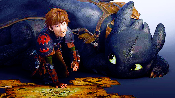 atimelordswife:  Hiccup and Toothless: The Colors of Life