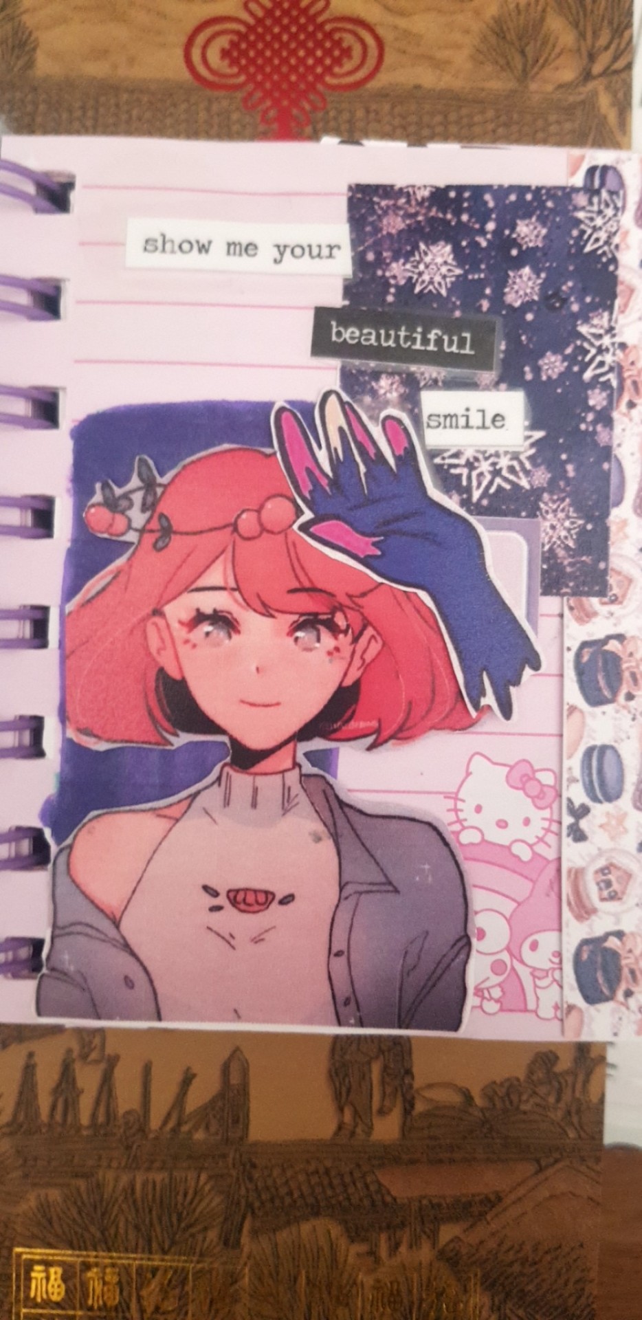 Today's Post Context Is Scrapbook Pages I Made, Also Before Anyone Says I Did Realize I Used The Wrong