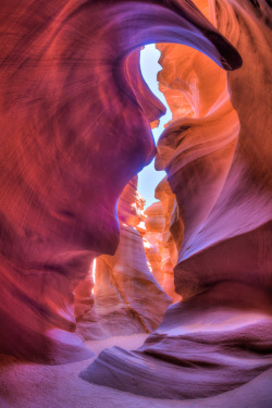 mistymorningme:  Analope Canyon - A Sandy Path by SpreadTheMagic Lake Powell Navajo Tribal Park, Page, Arizona 