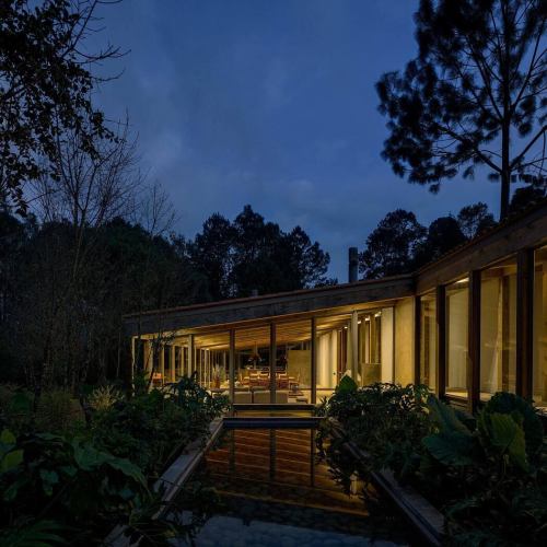 Santana House, Valle de Bravo, Mexico,Manuel Cervantes Cespedes Estudio