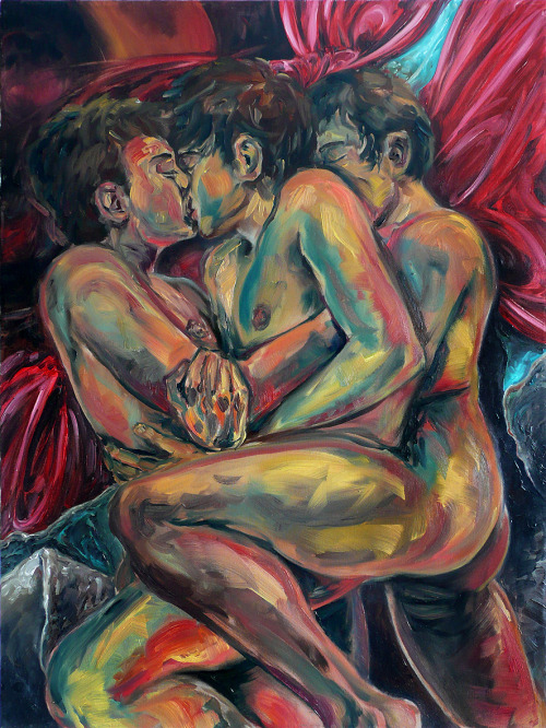 grafitosublimado:  Ménage à trois. 60x80cm. 