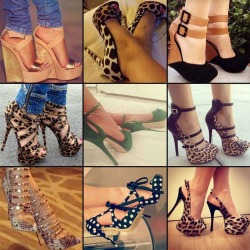 ideservenewshoesblog:  Leopard High Heel Peep Toe Womens Pumps 