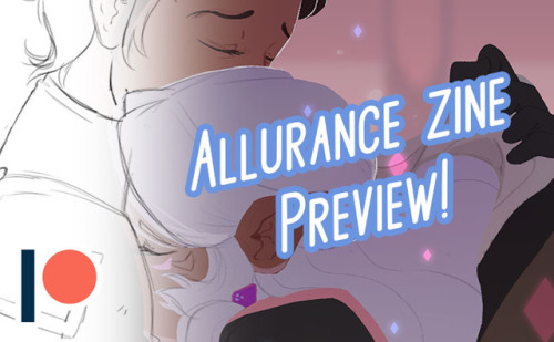 My piece for Cotton Candy, an allurance zine, is finished! And $1+ Patrons get to see the full thing