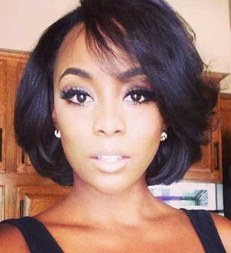 Short lace front wigs black women