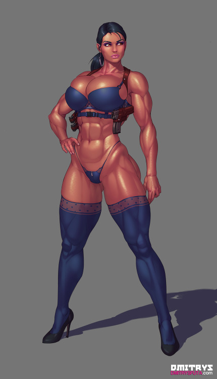 XXX Bodygaurd OC Carmen (futa/non-futa) commission photo