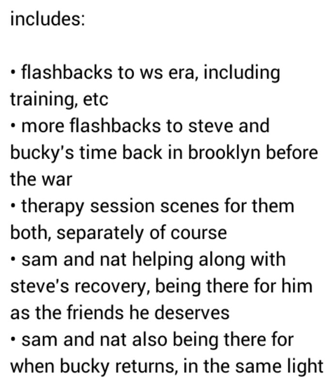 preserumbrooklynqueers:  “captain america: the life story and recovery of bucky