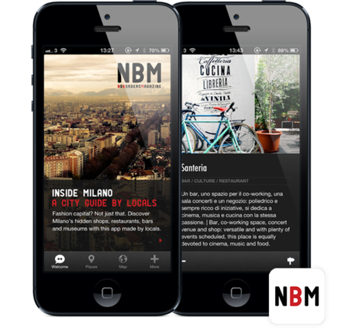 NoBordersMagazine app solution