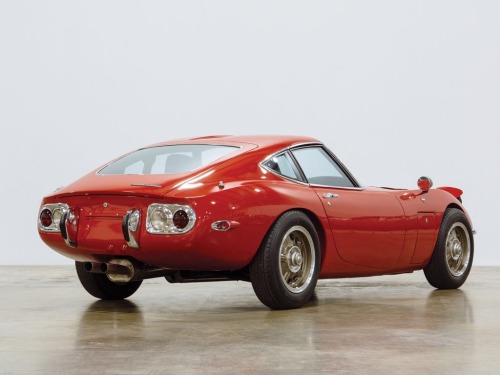 Toyota 2000GT, 1968. Collab of Toyota and Yamaha, Japan. Via rm auctionsMany credit the German-Ameri