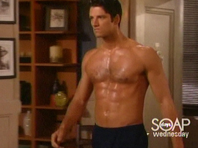 mysexyhotwife:  You might just leave me for this one. ;)  sacsombody73:  A Shirtless James Scott aka EJ DiMera  I’d let my wife rape him…