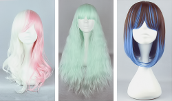 fallalbomb:  Wigs from Harajuku Baby ♥