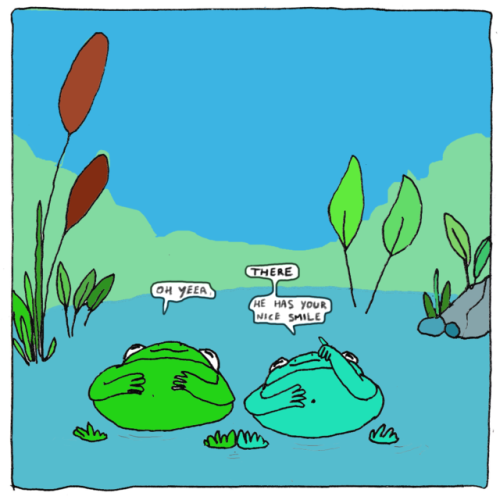 grebcomics: Taking it easy, watching the clouds :)