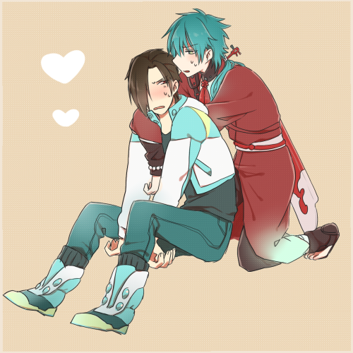 bluehairedmullet:  紅蒼で衣装交換 | 木坂ァ Please do not remove source