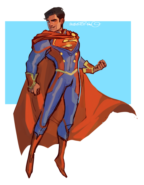 filibusterfrog: the nifty thing about art is that you can just draw superman whenever you want