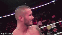 thevipersgirl:  Being in a Ring with Orton and getting a RKO :D