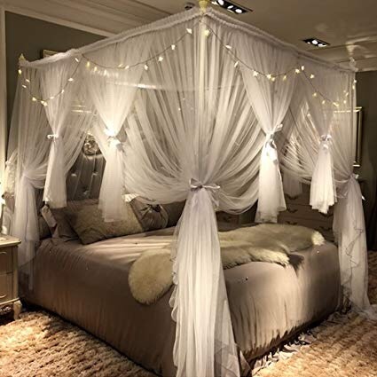 bed canopy curtains | Tumblr
