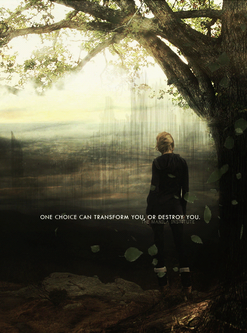 the-manila-institute:  BOOK COVERS COME TO LIFE: Veronica Roth’s books  (3/3)