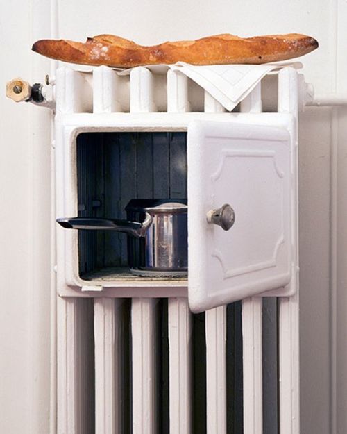 thenoblehome: Antique radiator(via Apartment Therapy)