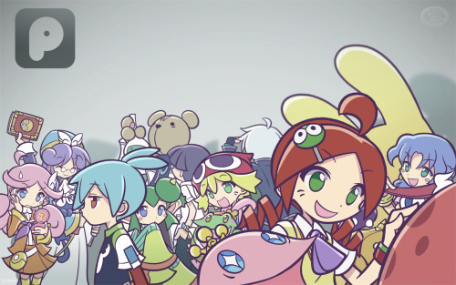 Puyo Puyo 20th Anniversary wallpapers. (source)