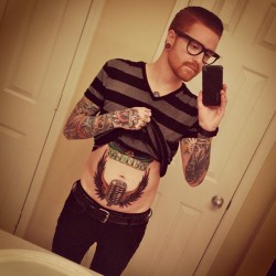 therealmattymullins:  New stomach piece by