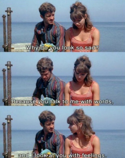 foreverthe80s: Pierrot Le Fou (1965)