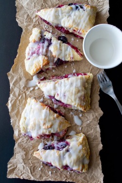 delicious-food-porn:  Berry Scones