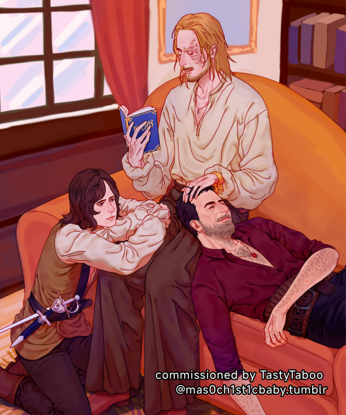 Commission I Did For @tastytaboo And @ranebowstitches
