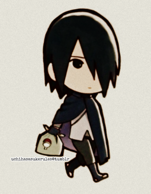 uchihasasukerules:Sasuke Uchiha | Official art by Studio Pierrot