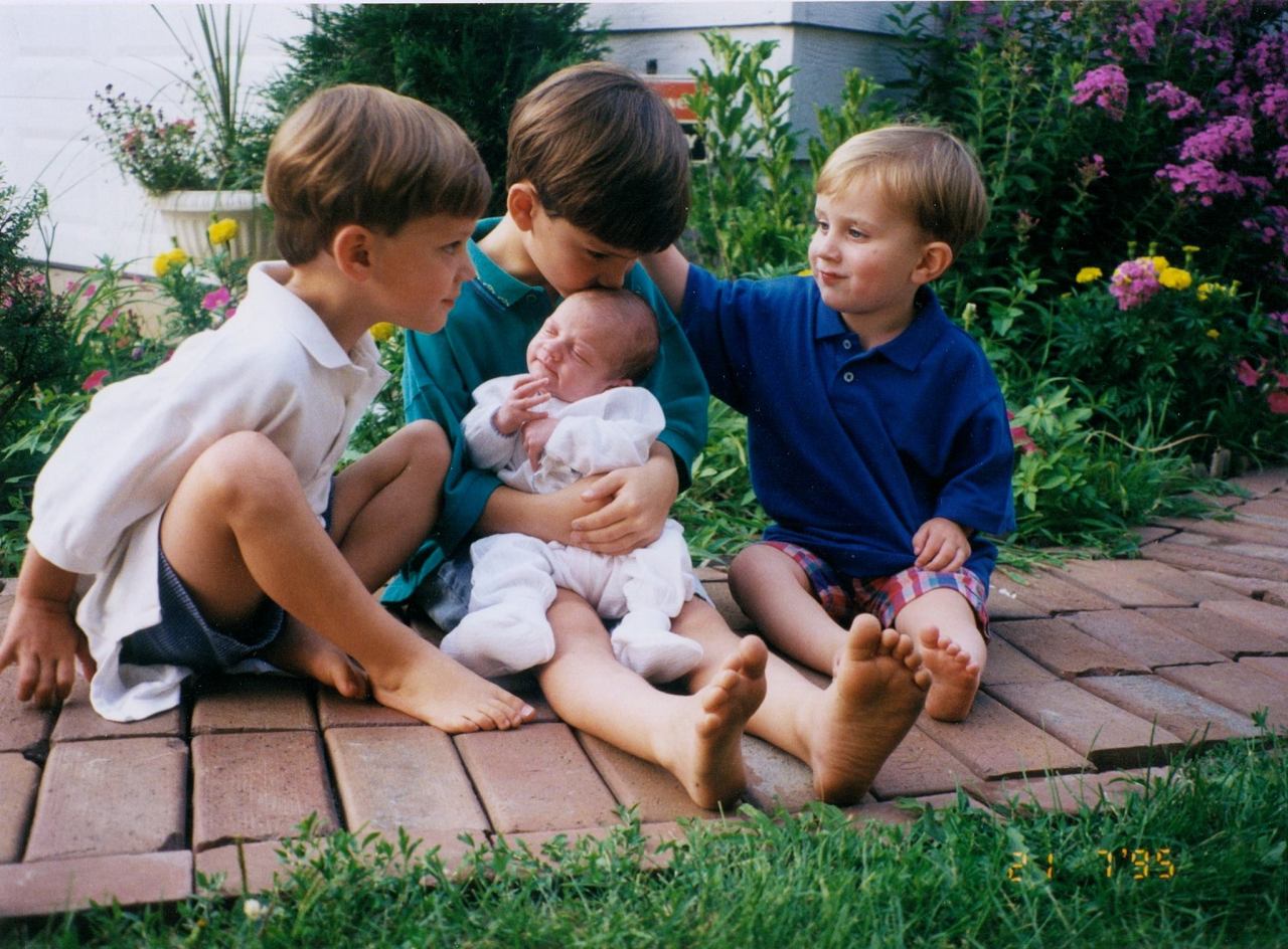 Four of my seven children. I’m the luckiest man in the world, because I get to be their dad. From my family to yours, Happy Father’s Day!