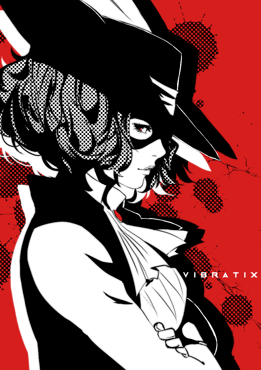 Artist And Illustrator Noir Haru From Persona 5 I Think That Rounds Off