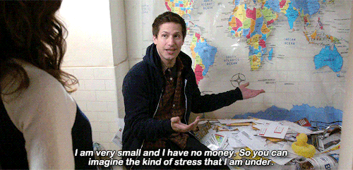 amystiago:brooklyn nine nine + john mulaney quotes 