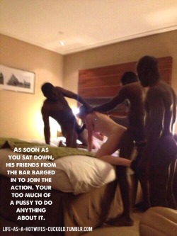 life-as-a-hotwifes-cuckold:  Need to find a group of guys in the casino and bring them up to the room.  Please follow us @ life-as-a-hotwifes-cuckold.tumblr.com  for more hotwife/cuckold images. If it makes you hot, pass us along by re-blogging.