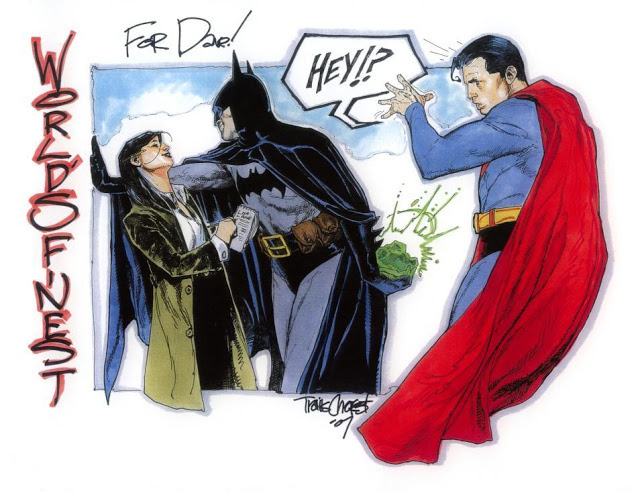 brianmichaelbendis:Simpáticos bocetos de Travis Charest. 