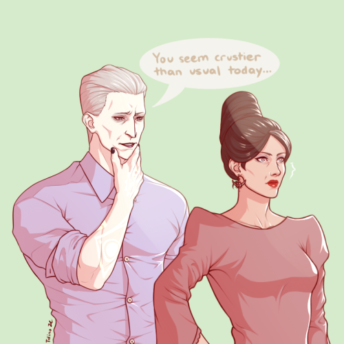 tdino: HAPPY BELATED BIRTHDAY, ROSA   (ﾉ；∀；) ﾉ*:・ﾟ✧   @hansmannette‘s modern AU is going to kill me dsfklsjdflksjdfls 