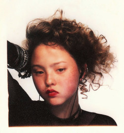 jinxproof:Devon Aoki (90s polaroid)© Jane