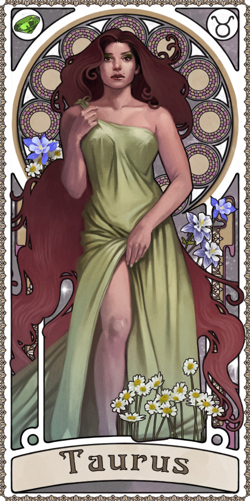 Taurus
fourth of the twelve illustrations i made for my solo show titled ‘Zodiac’.
i choose this theme and this style as a tribute to one of my all time favorite artists Alphonse Mucha and all the Art Nouveau genre.
..and there’s a little bit of an...