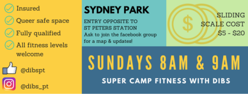 Please share if you have followers in Sydney, Au. I’m a queer, trans personal trainer &amp; group ex