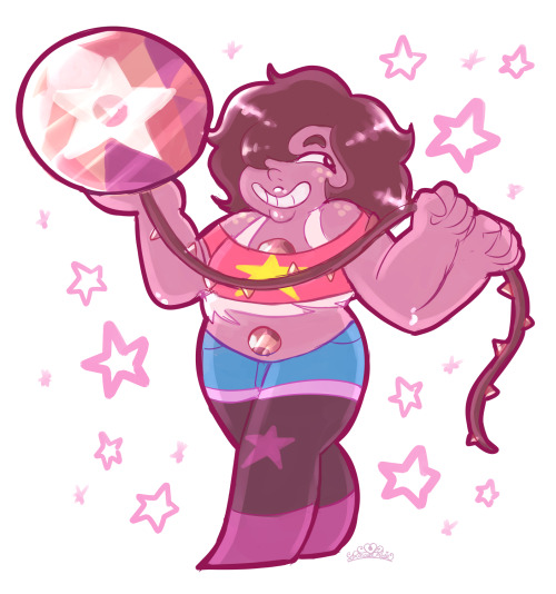 princesscallyie:    Anonymous said: I would love to see Smokey Quartz in your art style   Here we go. This is the first canon fusion I’ve drawn lol. They’re pretty cute. The freckles are my fav Art Blog~   you managed to capture this giant cookie’s