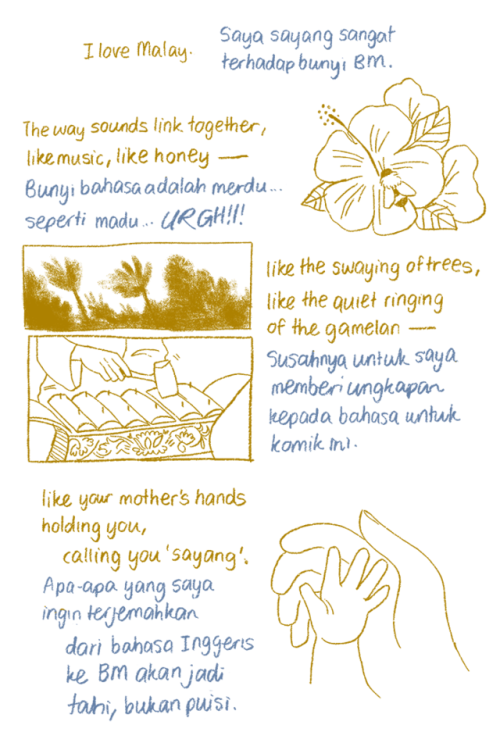 reimenaashelyee: A comic about my complicated feelings for Bahasa Malaysia, my country’s natio