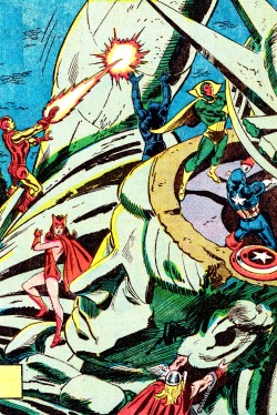 Jthenr-Comics-Vault:  Avengers Assemble!Bob Brown (Pencils), Frank Bolle (Inks) &Amp;Amp;
