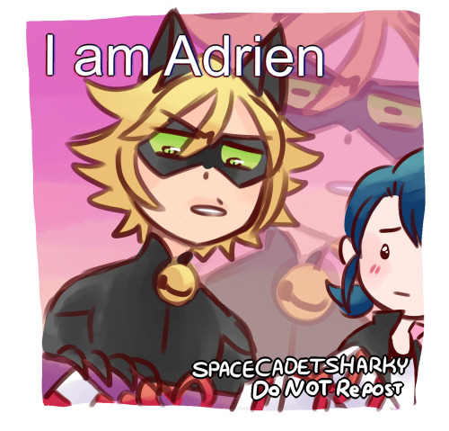 Chris Master Deleted Scene probably Writing Cat Noir/Adrien with two brain cells is the only way I c