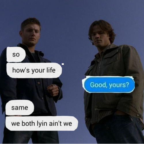 The Winchester Brothers As Texts