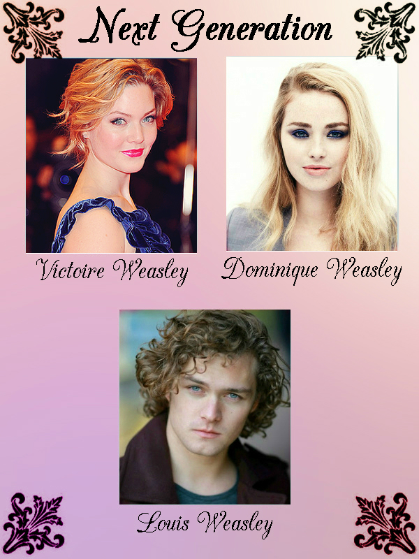 victoire dominique and louis weasley