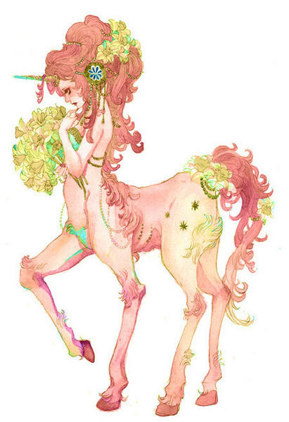 Girl female centaur transformation