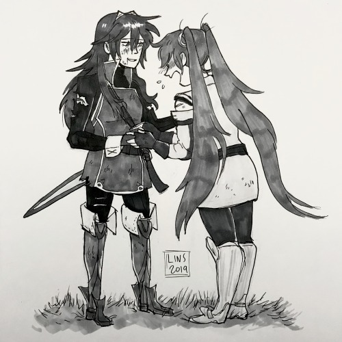 linsneedshugs: Inktober Day 29: Injured “Lucina you idiot! You had me worried out there!&rdquo