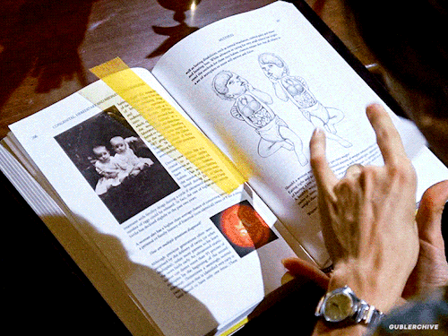 Spencer Reid's Hands + Books