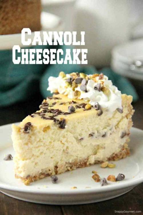 foodffs:  CANNOLI CHEESECAKEFollow for recipesIs this how you roll?