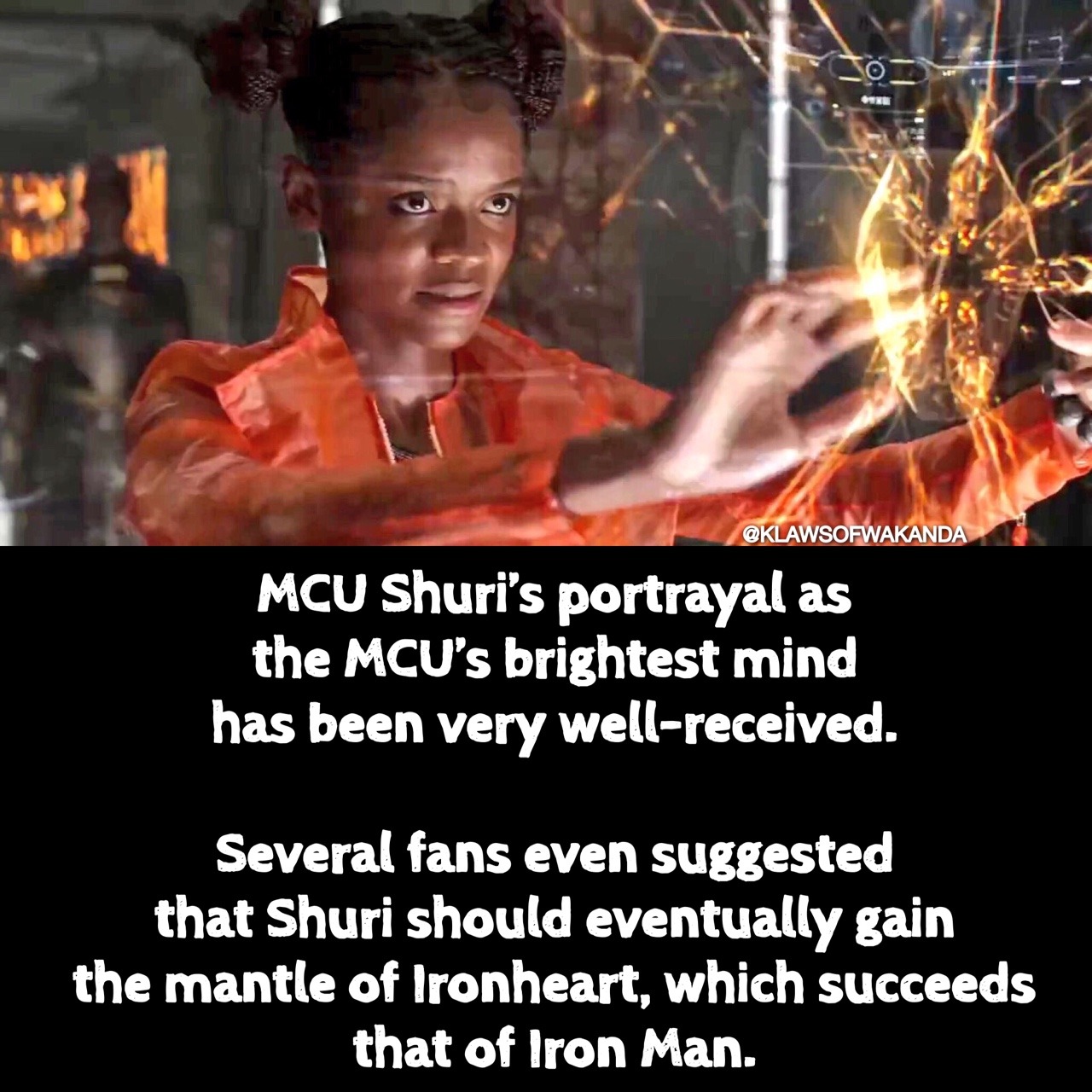 klawsofwakanda:  Shuri &amp; Riri Williams (Ironheart) Can Coexist in the MCUThere