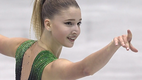 Maria Sotskova, Russian Figure Skater