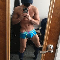 andrewchristian:  Fan Wearing BLOW!30% off