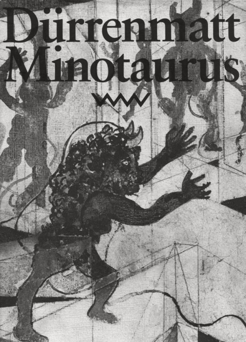 Friedrich Dürrenmatt, (1985), Minotaurus, with Illustrations by the Author, Verlag Volk und Welt, Be